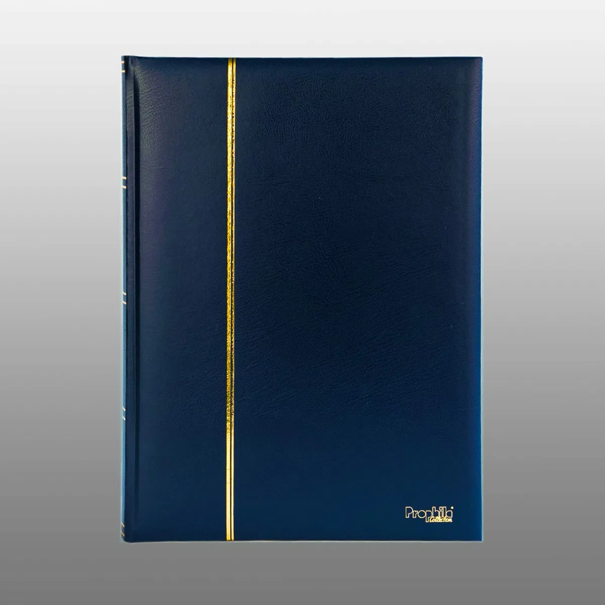 album di bollo (nuovo) 60 pagine divise bianche, copertina blu