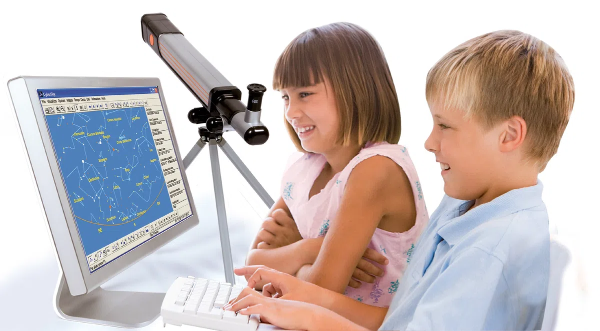 Clementoni 12710 - Scienza e Gioco, Il Telescopio Cd-Interactive, Multicolore