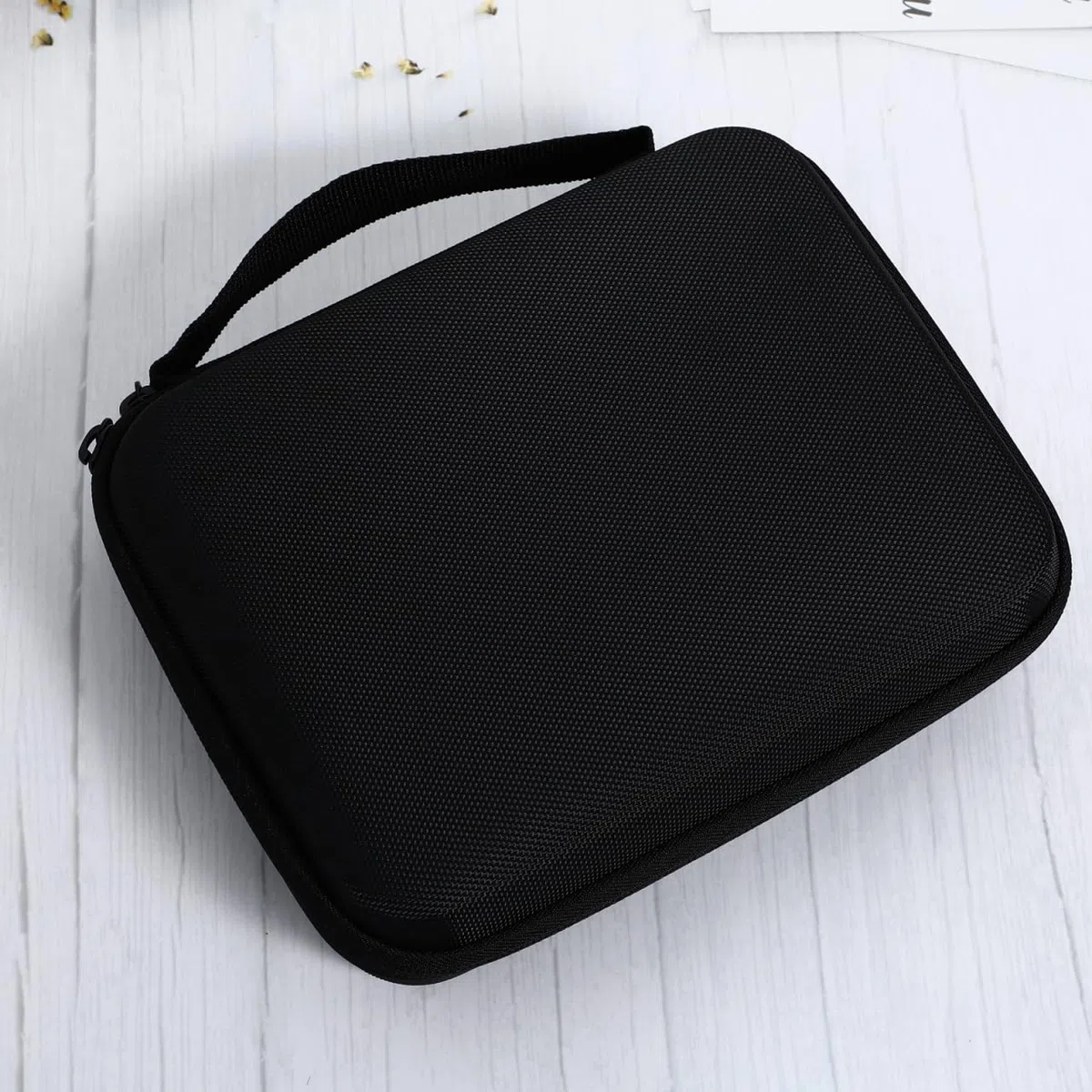 WOONEKY Yoyo - Custodia per riporre accessori e giocattoli, con imbottitura interna e rete con cerniera, pratica per viaggiare e casa