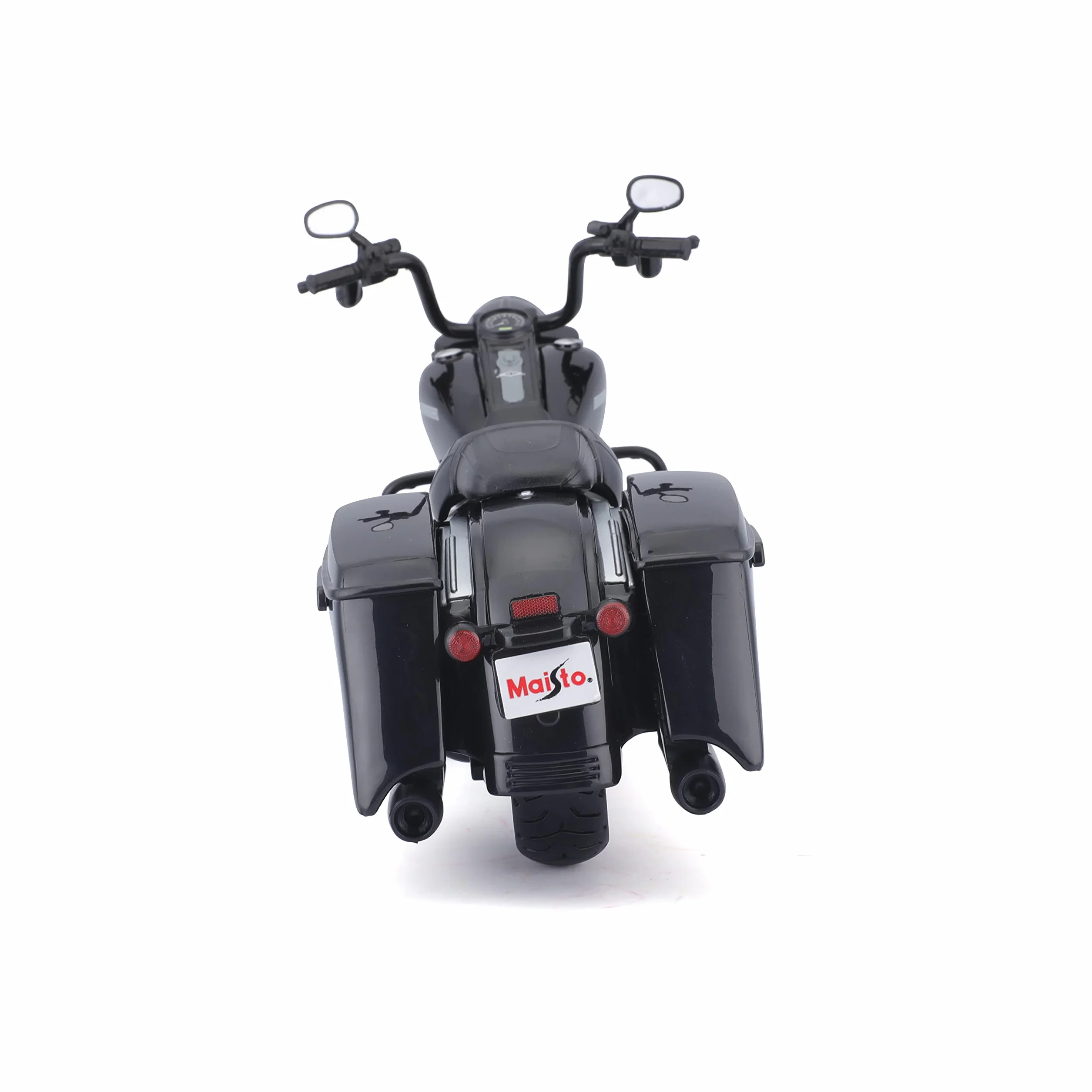 Maisto Harley-Davidson Road King Special: fedele modello di moto 1:12, forcella, supporto laterale mobile, 20 cm, nero (532336)