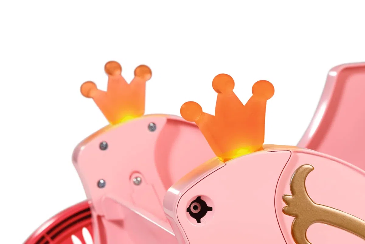 Baby Annabell Carrozza e Pony - per Bambole da 36 e 43 cm - La Carrozza Include Effetti di Luce, Maniglia/Imbracatura Rimovibile - Funziona con Pile - per Bambini e Bambine da 1 Anno in su