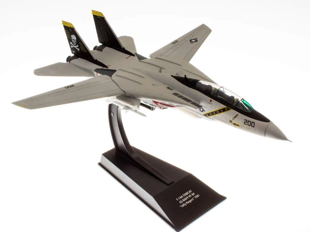 OPO 10 - Aereo da Caccia Militare F-14A Tomcat US Navy VF-84 del 1981, Scala 1/100, dal Film Top Gun - CP01