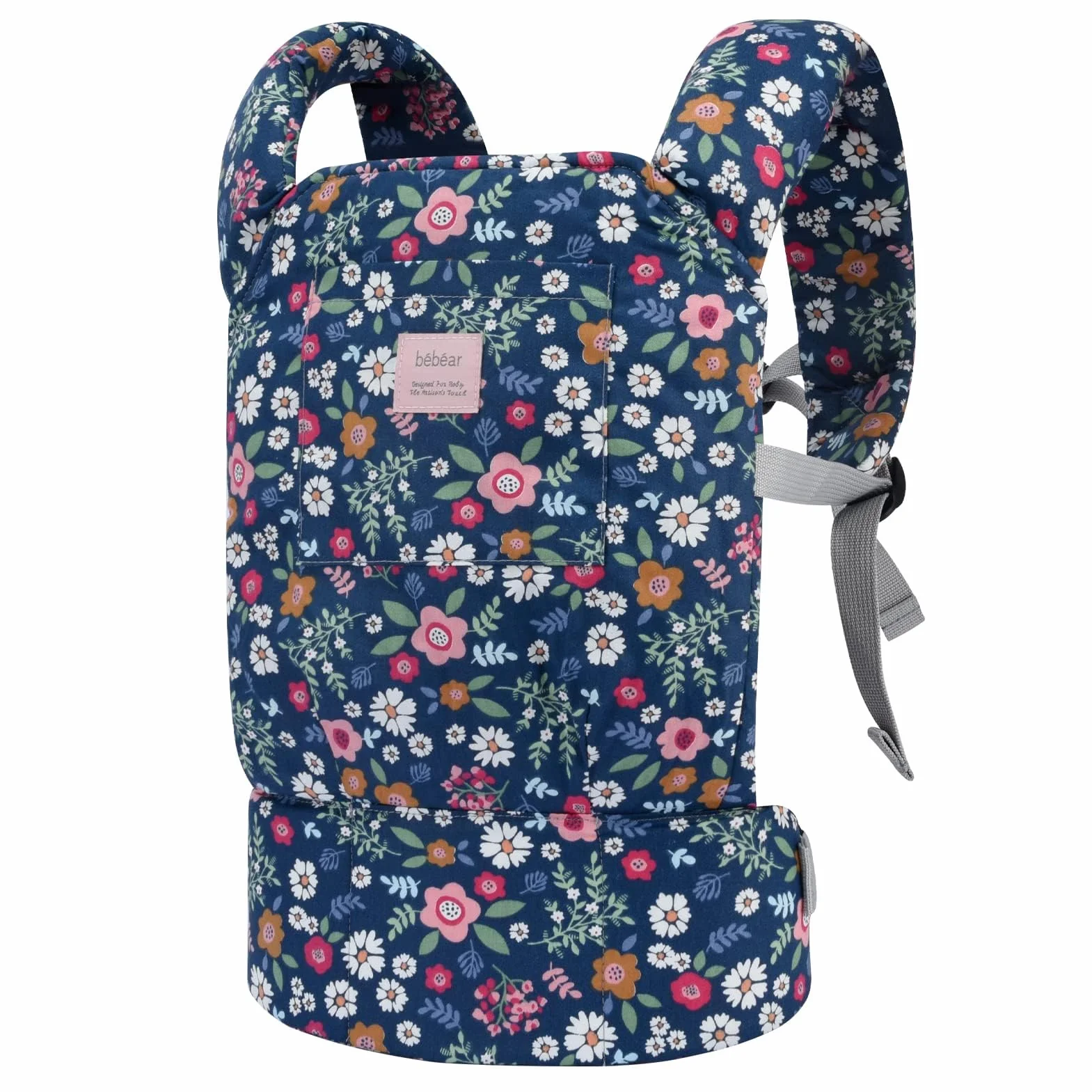 Bebamour Porta Bambola per Bambini Accessori per Bambola Sacchetto di Stoccaggio Zaino Porta Giocattoli Imbottiti Porta Bambola Porta Bambino(Daisy)