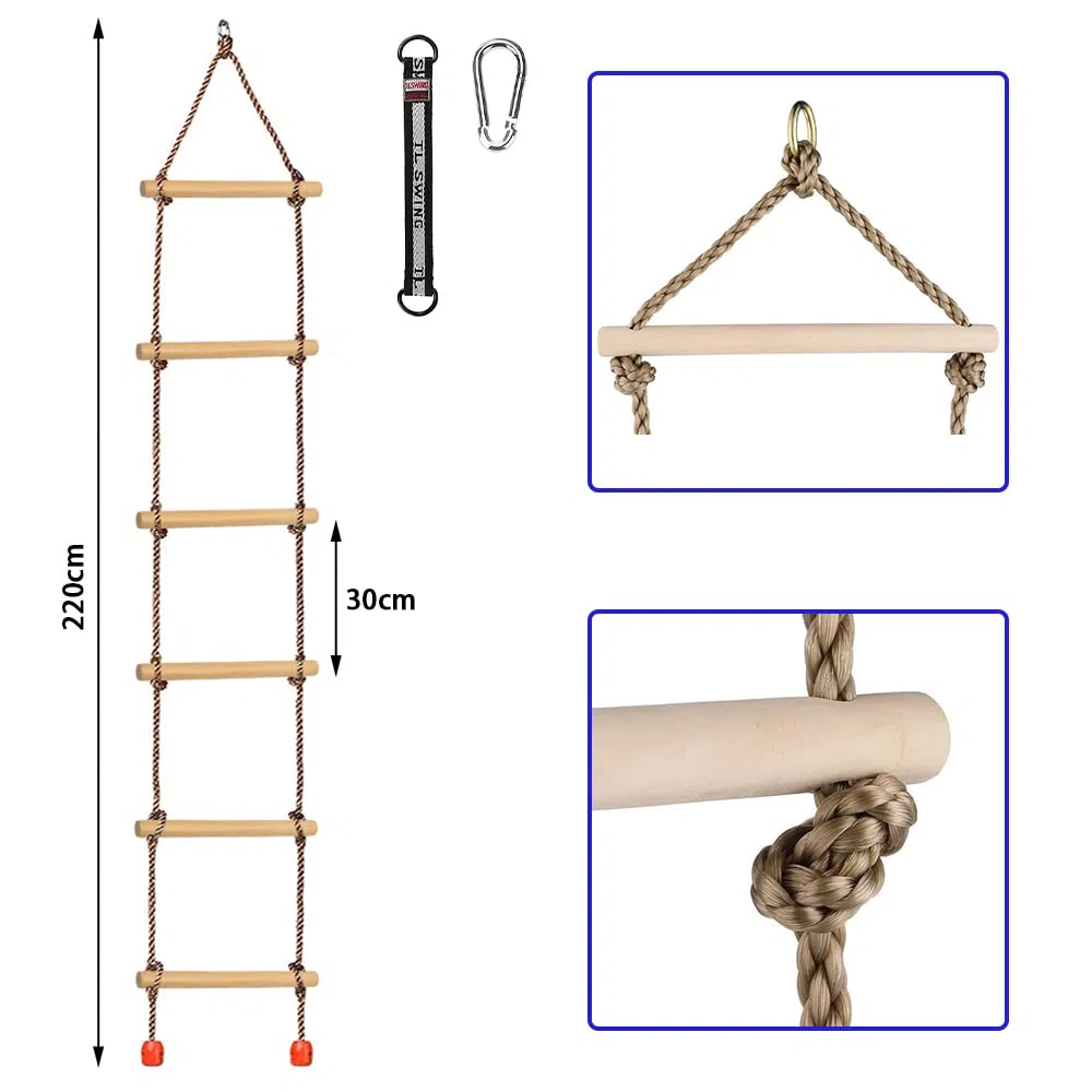 Scala di corda per arrampicata all' aperto, per Bambini