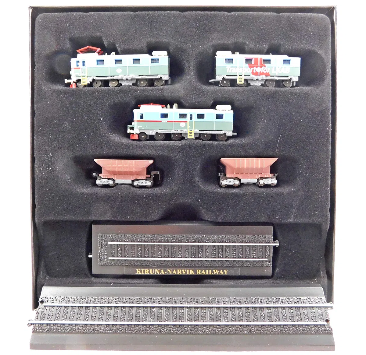 Seven Secrets | Narvik ferroviaria svedese miniatura modellino pressofuso treno scala 1:220 Z Gauge | KB17