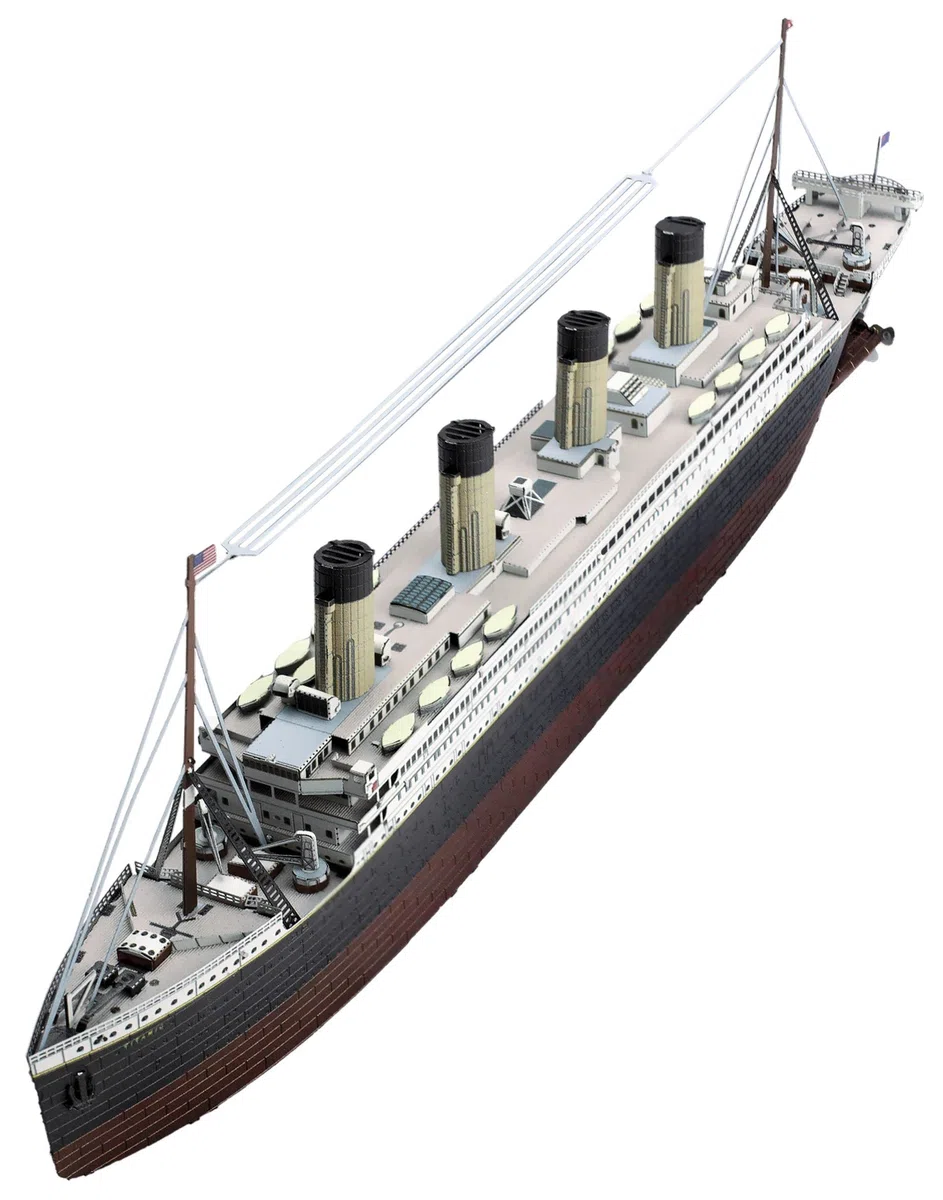 Metal Earth Serie Premium RMS Titanic Ship 3D Metal Model Kit Fascinations