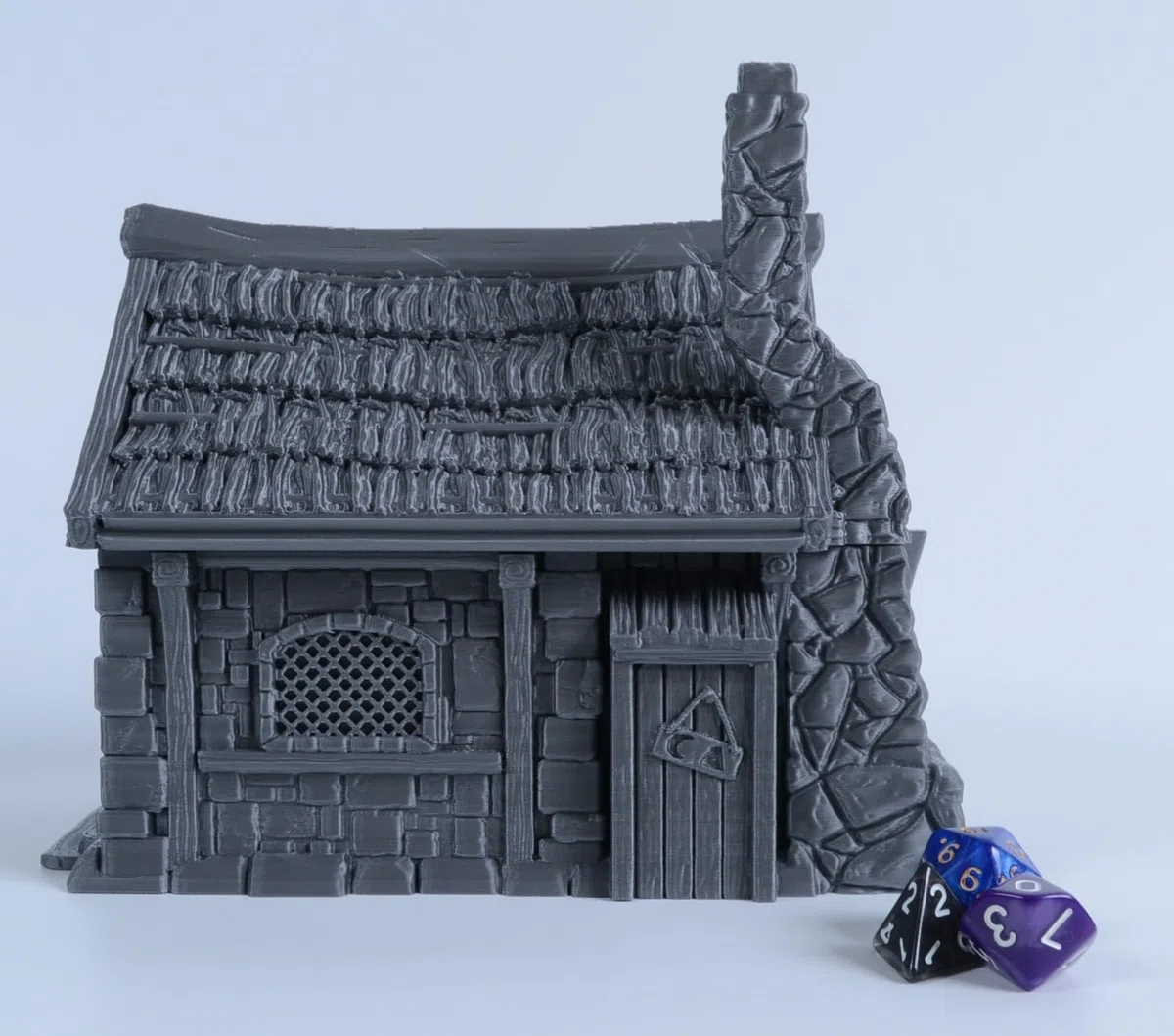 Casa medievale, 28 mm, modello di casa medievale per tavoletta e terreni RPG