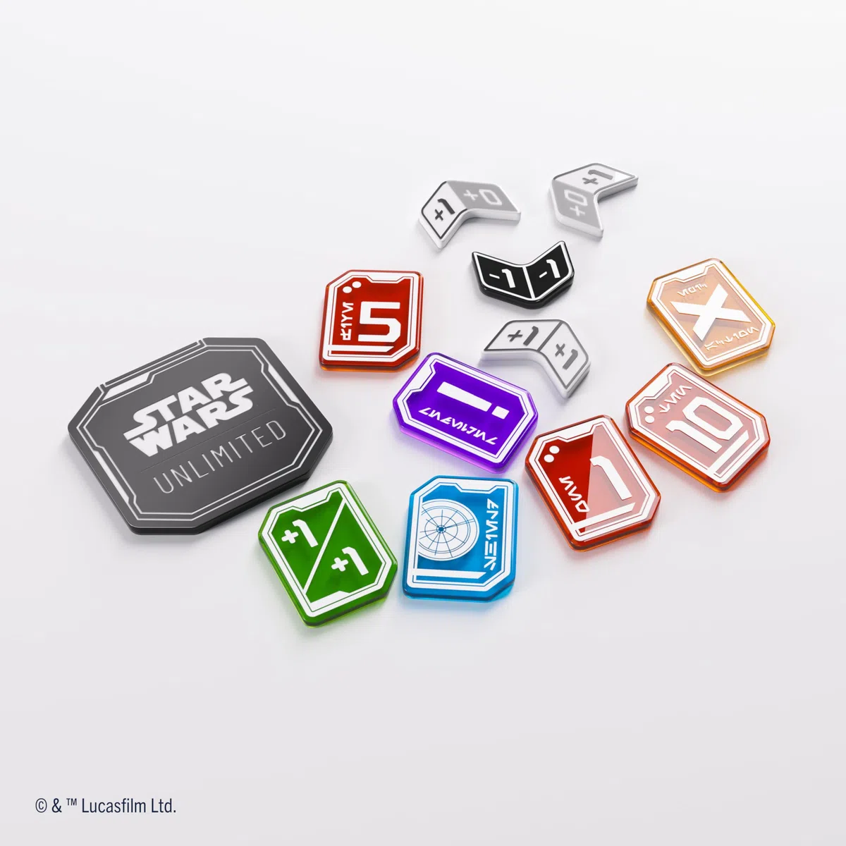 Gamegenic GGS560111 - Star Wars: Unlimited Acrylic Tokens