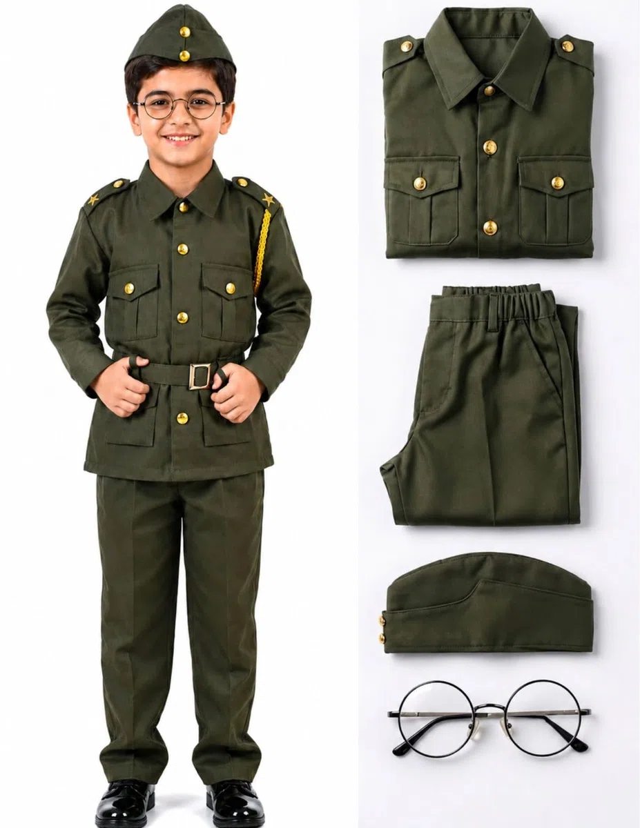 BookMyCostume Costume da combattente della libertà per bambini