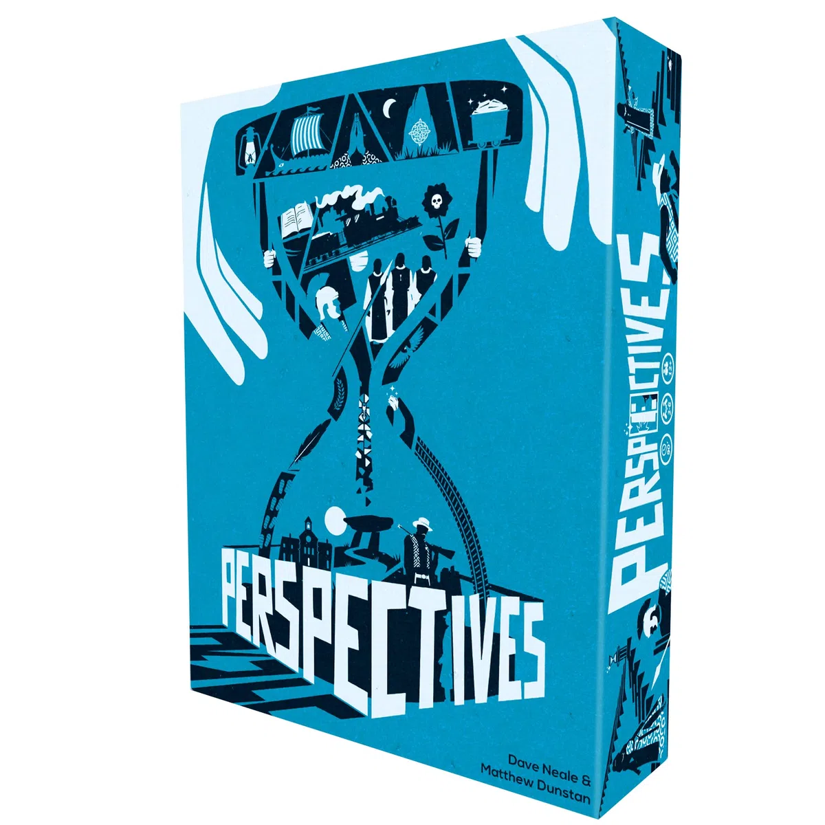 Asmodee, Perspectives Blue: Gioco da Tavolo, 2-6 Giocatori, 12+ Anni, Edizione in Italiano