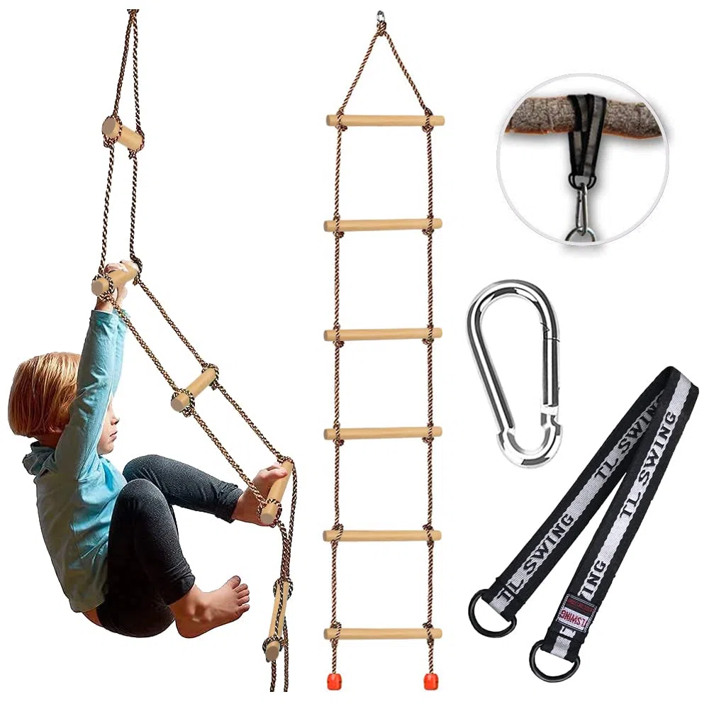 Scala di corda per arrampicata all' aperto, per Bambini