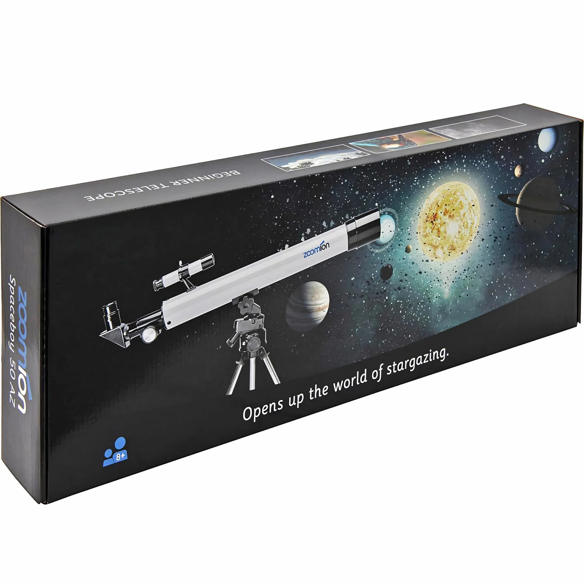 Spaceboy 500 AZ telescopio astronomico per bambini e principianti Set astronomia con treppiede e accessori