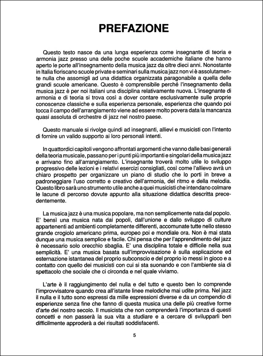 Teoria Armonia E Nozioni Di Arrangiamento Jazz S. Gramaglia | Libro Teoria Jazz Livello Intermedio | Improvvisazione Studio Armonia | Linguaggio Musicale Moderno | Studenti Insegnanti Ricordi