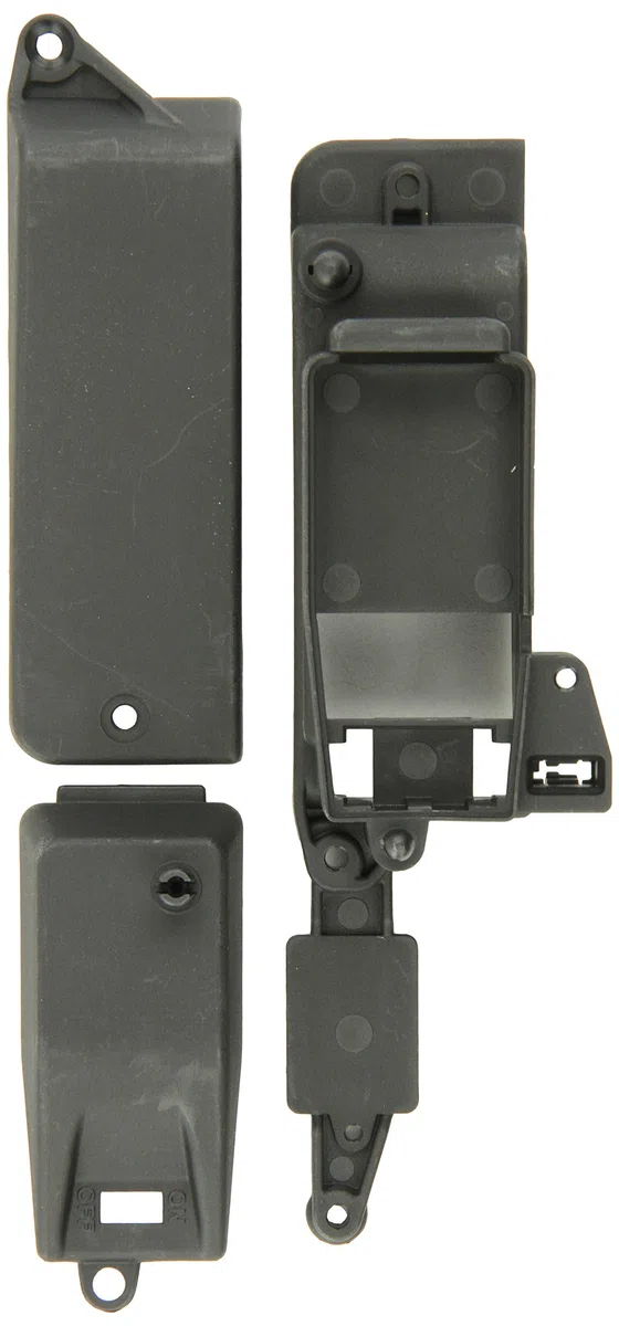 Traxxas 5324X "RX e Batt/Cover/Foam Pad/CHG Jack Plug Box" Ricambi auto modello