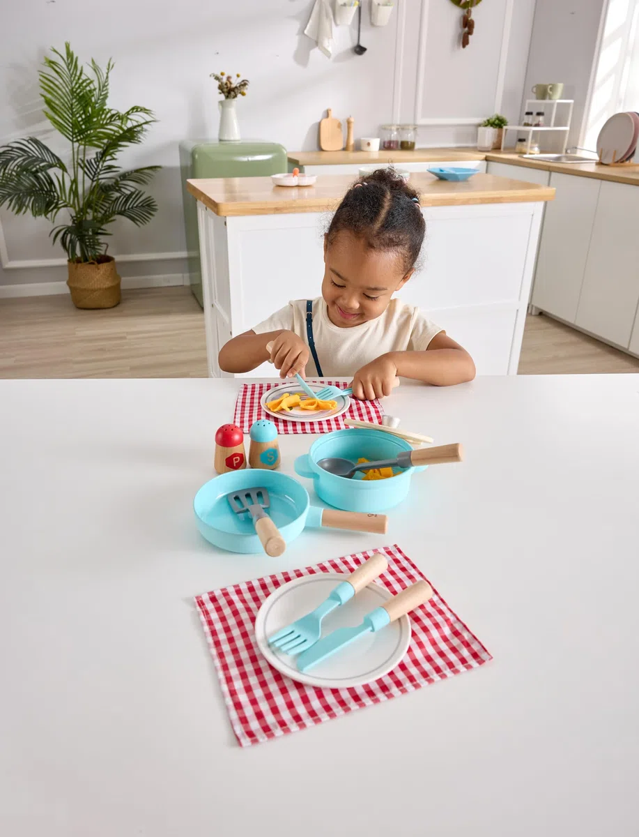 Hape Set per Cucinare e servire