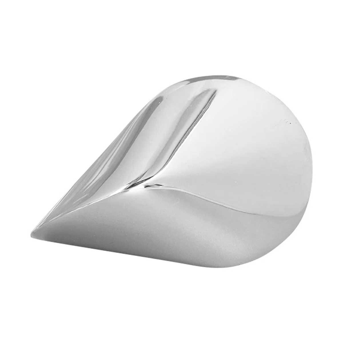 Giocattolo da tavolo Oloid, ridurre la pressione elegante bella geometria a forma di giocattolo Oloid, acciaio inox robusto durevole scultura da tavolo portatile