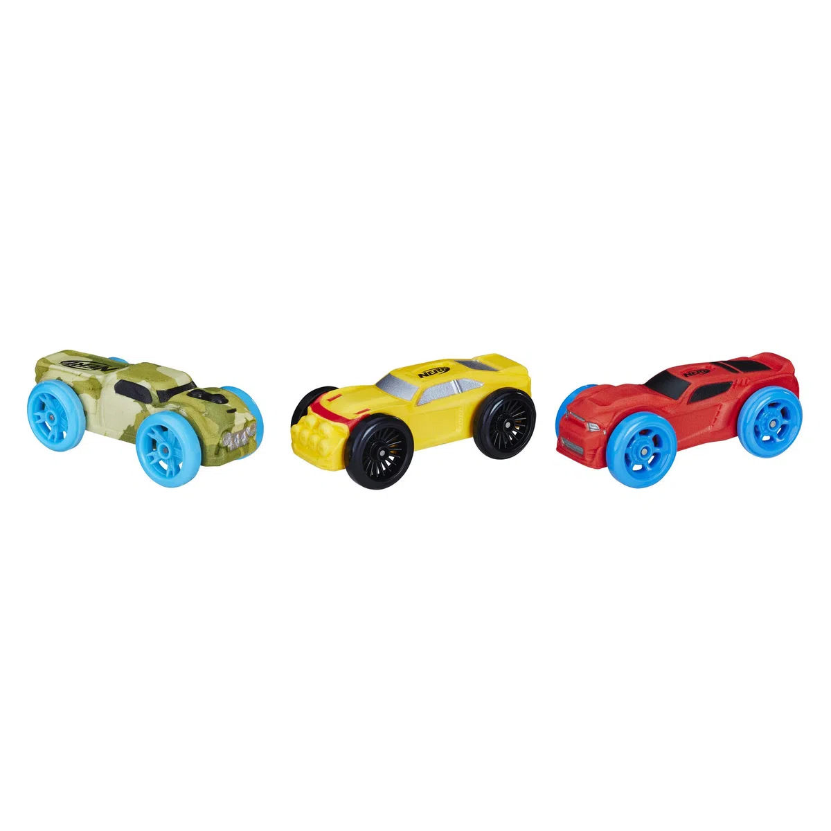 Hasbro Nerf Nitro - Confezione da 3 Macchinine Veicoli (Colori e Modelli Assortiti), C0774EU4