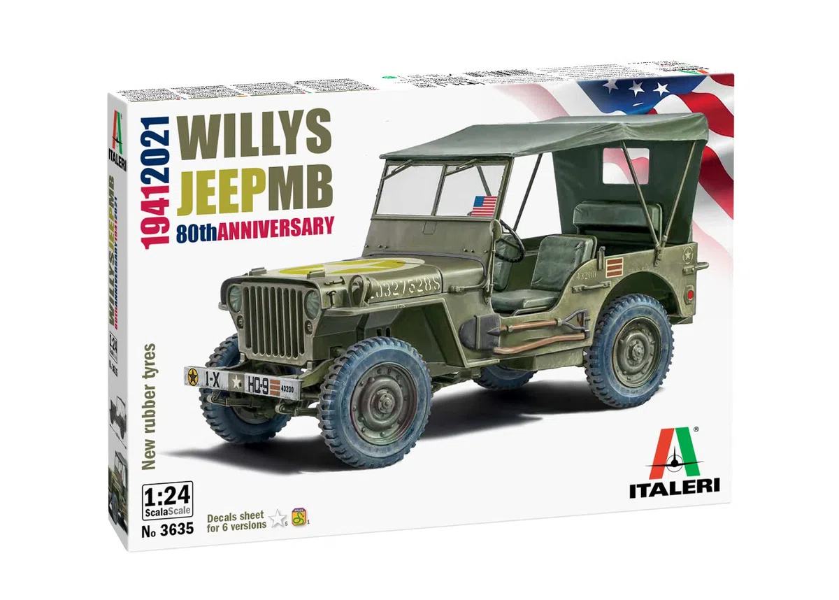 Italeri- Modello in plastica da Montare, Colore Verde, IT3635