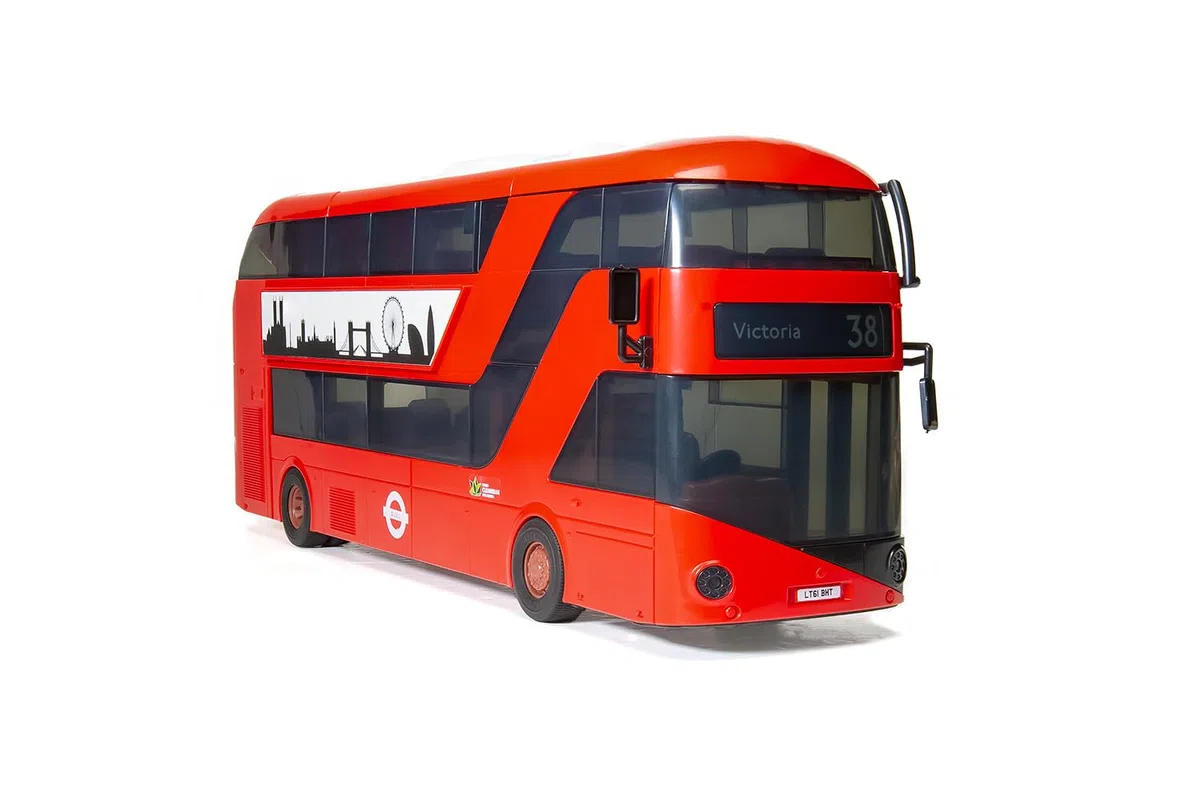 Airfix QUICKBULD Kit modellino di Veicolo, Kit di Costruzione di Autobus Routmaster per Bambini 6+, Giocattoli da Costruzione per Ragazzi e Ragazze, modellismo Senza Colla