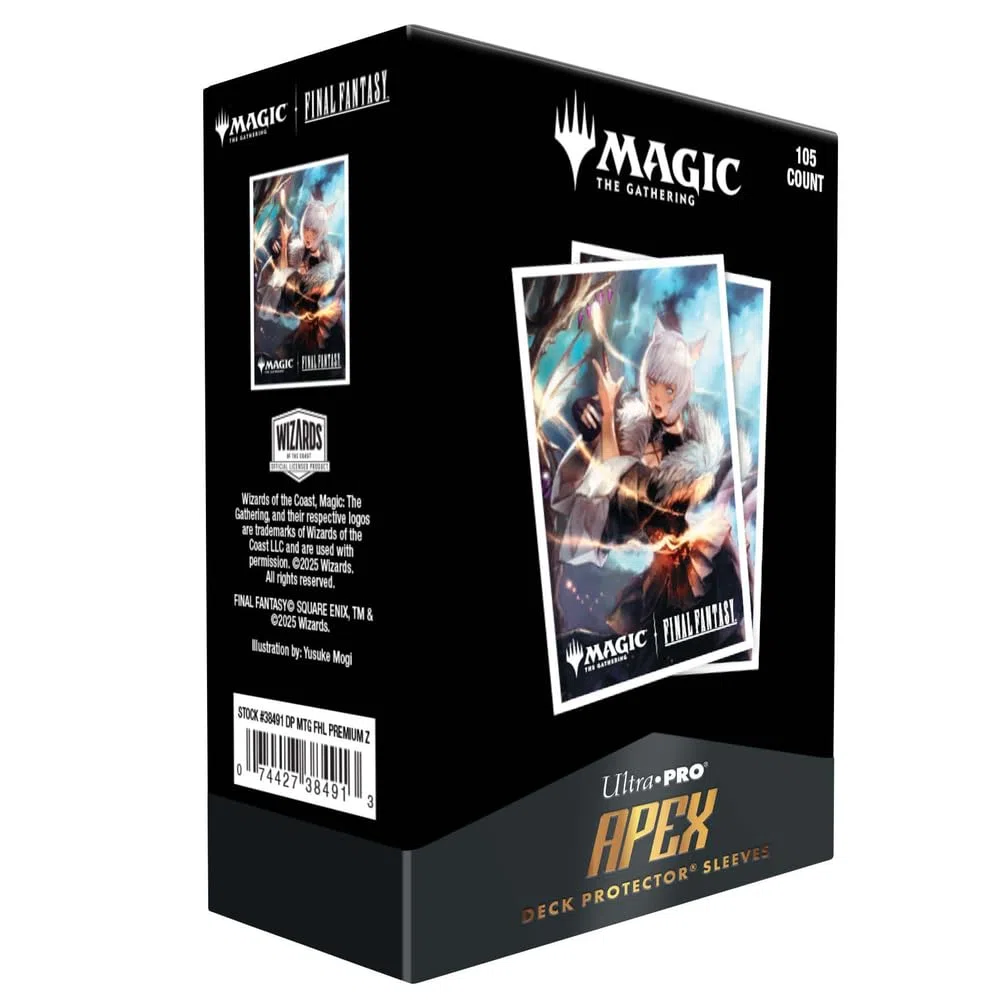 Ultra Pro 88-38491 MTG Final Fantasy Apex Y'shtola Rhul Sleeve, confezione da 105, manica Apex Final Fantasy, Y'shtola Rhul 105cut