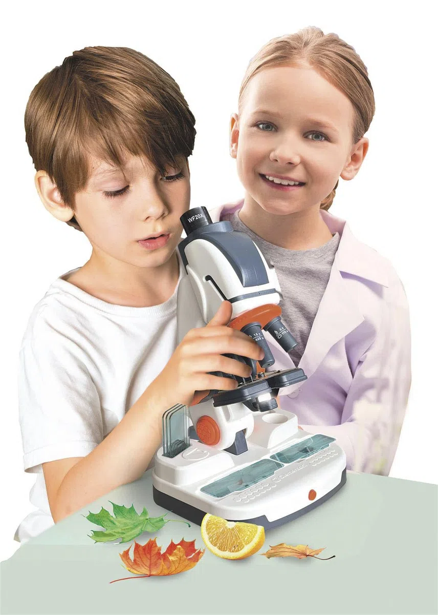 Clementoni Scienza e Gioco - Microscopio smart AI, Interattivo con Telecamera Wi-Fi, Super Microscopio con modalità Digitale e analogica, Bambini 8+ Anni, Lingua Italiana, 19387