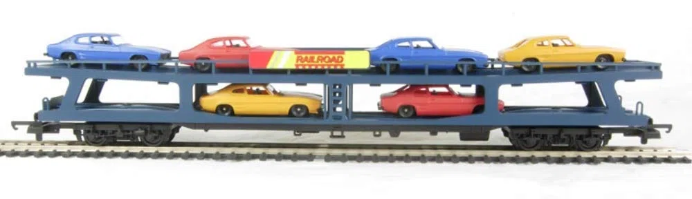 Hornby R6423 Vagone Transporter 00 GaugeBR Trasporto Veicoli Bogie Wagon - Era 7