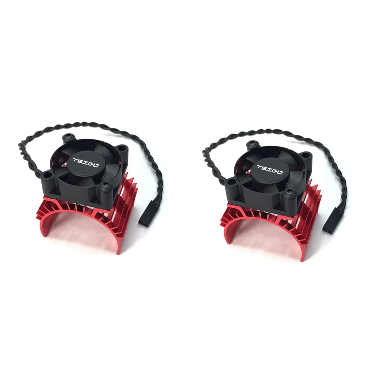2X Motore Dissipatore Termico Coperchio Ventola di Raffreddamento per 144001 124019 124018 124016 104001 RC Auto 540 550 3650 Motore Dissipatore di ,2