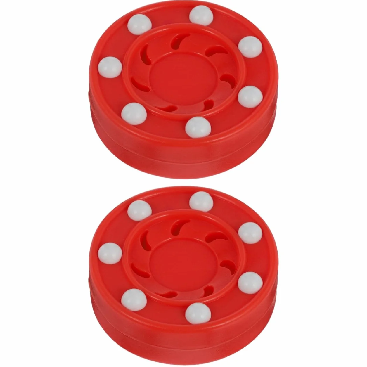 BESPORTBLE 2 Pezzi Scooter Outdoor Hockey Puck Street Hockey Indoor Hockey Puk Green Biscuit Hockey Puck PRO Puck Roller Hockey Gioco Allenamento