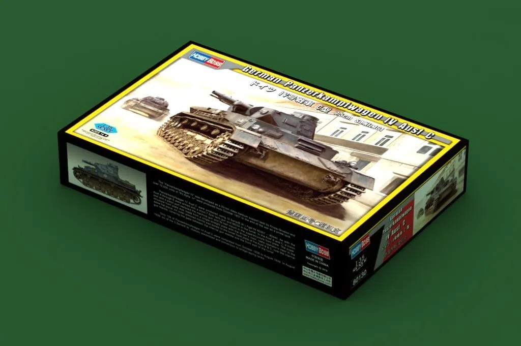 Hobbyboss Scala 1:35 "German Panzerkampfwagen IV-Kit per modellismo, Ausf C, Colore: Grigio