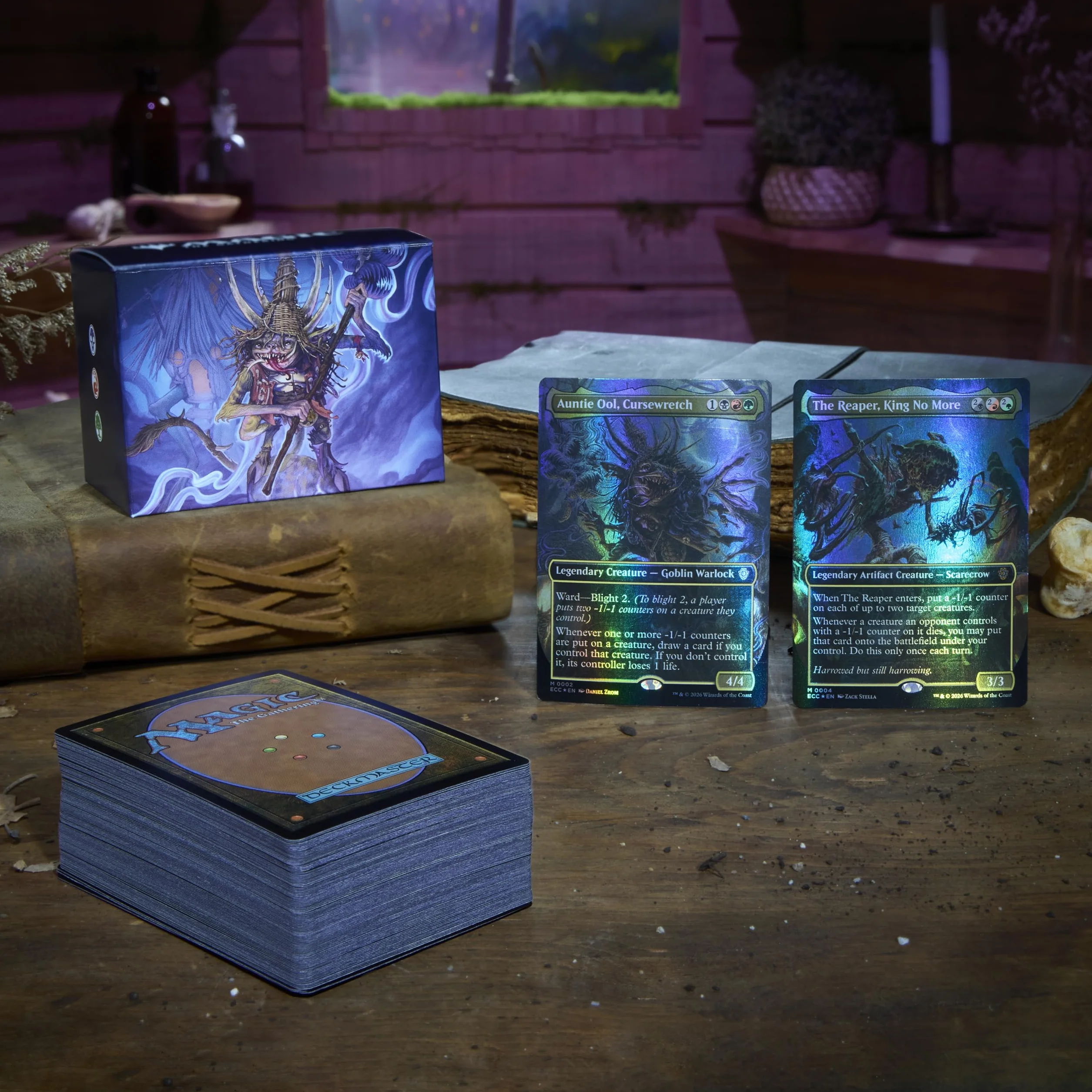Magic: The Gathering L’eclissi di Lorwyn - Mazzo Commander | Maledizione Della Piaga (Versione Inglese)