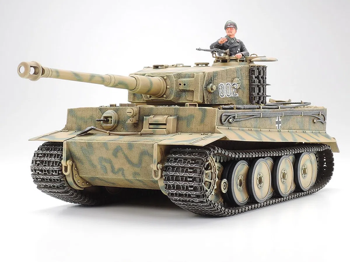 TAMIYA 300035194 - Carro armato 181 Tiger I Mid Production della seconda guerra mondiale G Fr (1) realizzato in scala 1:35