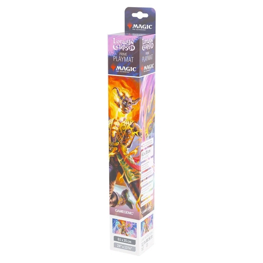 Gamegenic MTG Lorwyn Eclipsed Playmat Ashling The Limitless, accessorio da gioco, tappeto stampato a colori, multilingue