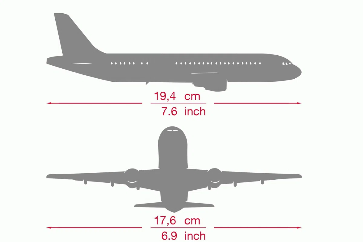 Herpa modello di aereo Bulgaria Air Airbus A220-300, in scala 1:200 - Snap-Fit, pezzo da collezione, miniatura deco, statuetta con supporto in plastica