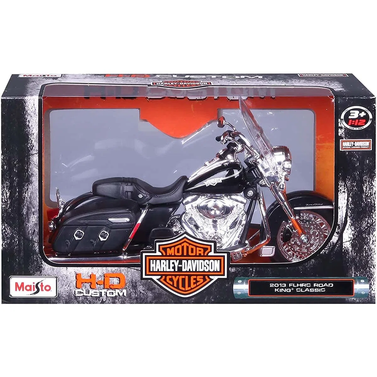Maisto 532322 - Modellino Harley-Davidson FLHRC Road King Classic 2013, scala 1:12