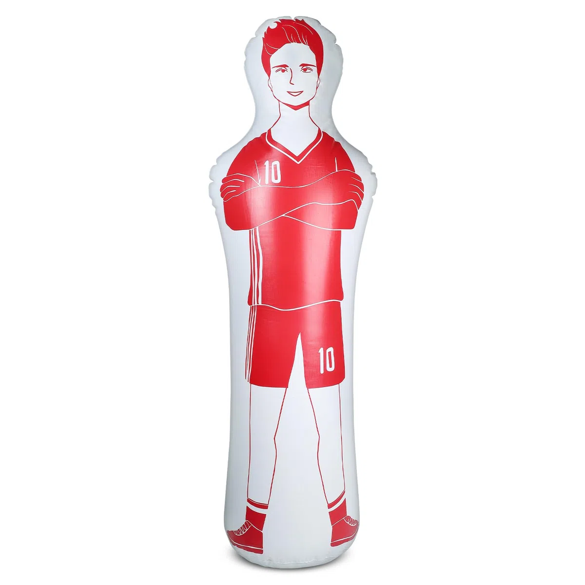 EFUTURETIME Manichino Gonfiabile da Calcio in PVC, Manichino da Allenamento Gonfiabile per Calci, Tumbler Air Calcio, Sacco da Boxe Alternativo Migliorare Palleggio, Arresto, Schivata