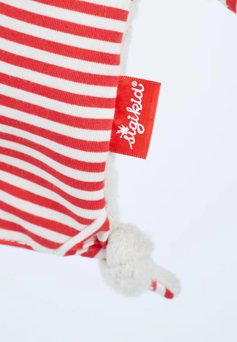 sigikid, Ragazze e ragazzi, 45570 - Telo coniglietto, colore: Rosso/Bianco