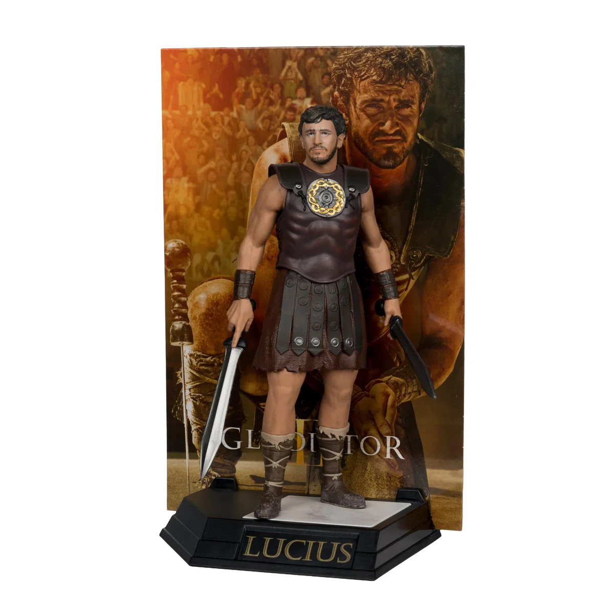 McFarlane Lucius (Gladiator II) 15,2 cm giocattoli in posa