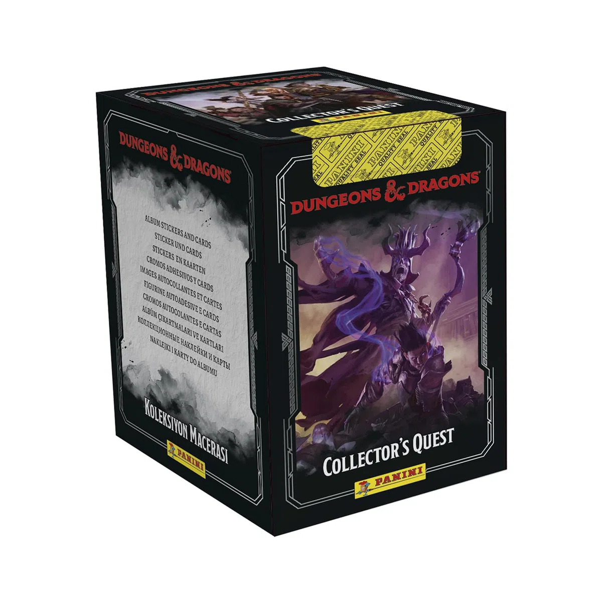 Panini - Dungeons and Dragons: Adesivi da collezione, 36 confezioni, Fantasy/Avventura, Carta, Viola, Adesivo, Indoor