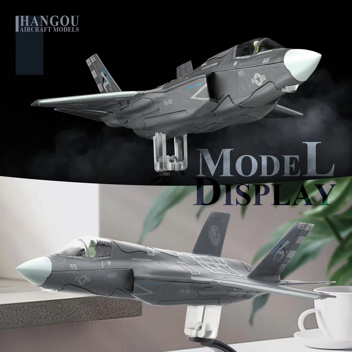 1/72 F-35B Lightning II Militare Modello Aereo Combattente in Lega per la Raccolta e l'Esposizione
