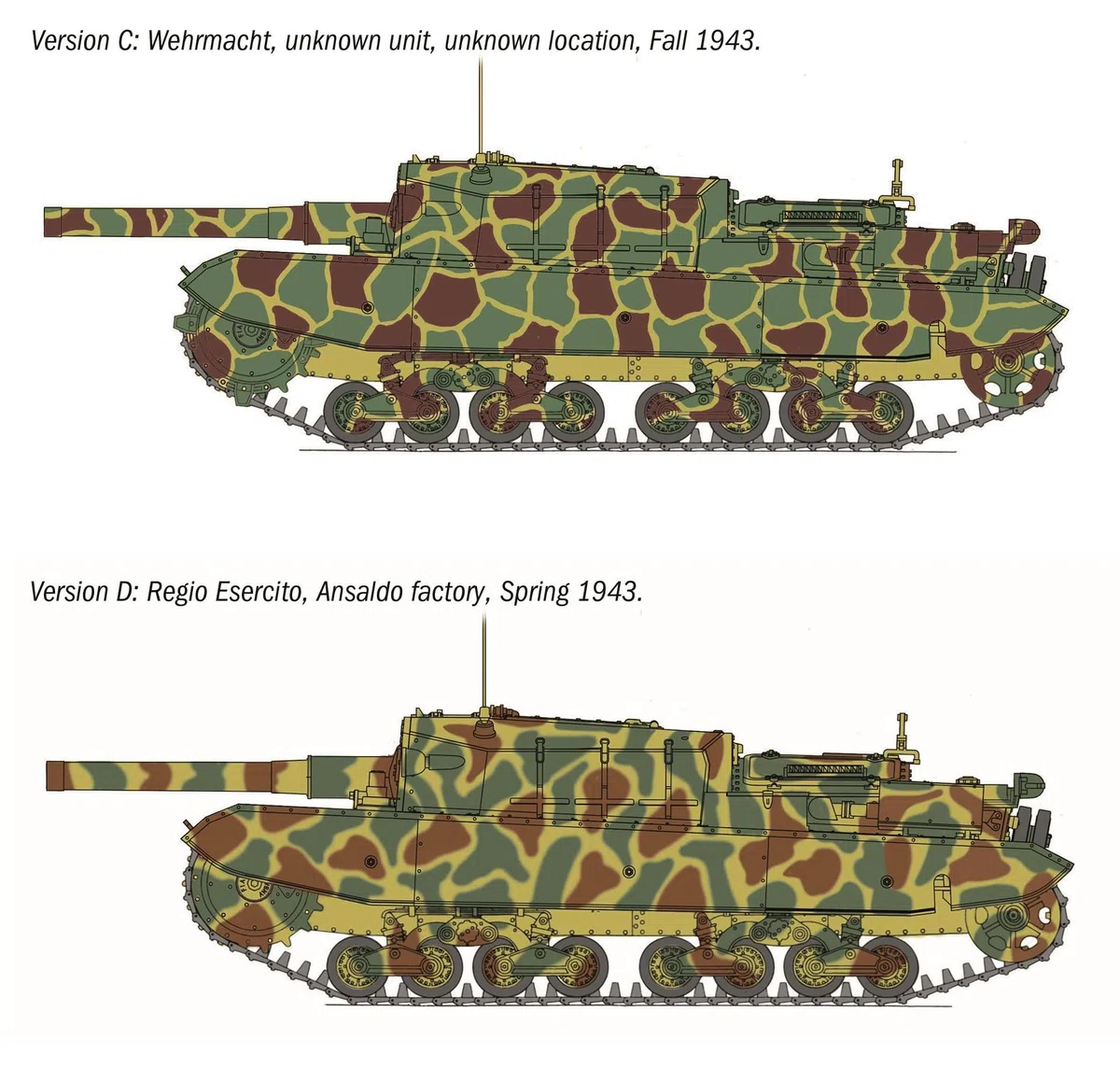 Italeri 6751 Semovente M43 da 105/25 Bassotto, Model Kit/Modello in plastica da montare. Scala 1:35