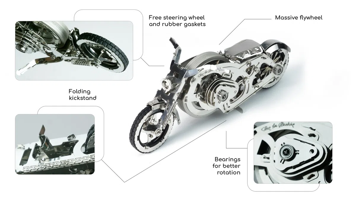 Time for Machine Chrome Rider, Medio, 850009324269
