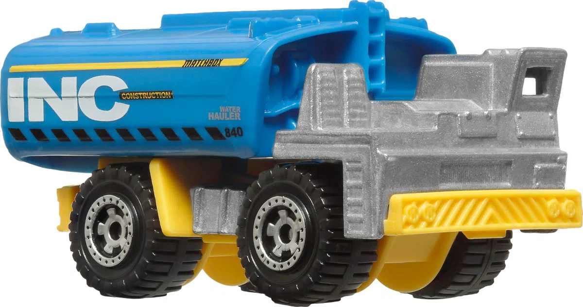 Matchbox - Confezione da 20 veicoli originali e ufficiali da collezione, auto e truck in metallo in scala 1:64 e poster Matchbox incluso, giocattolo per bambini, 3+ anni, FGM48