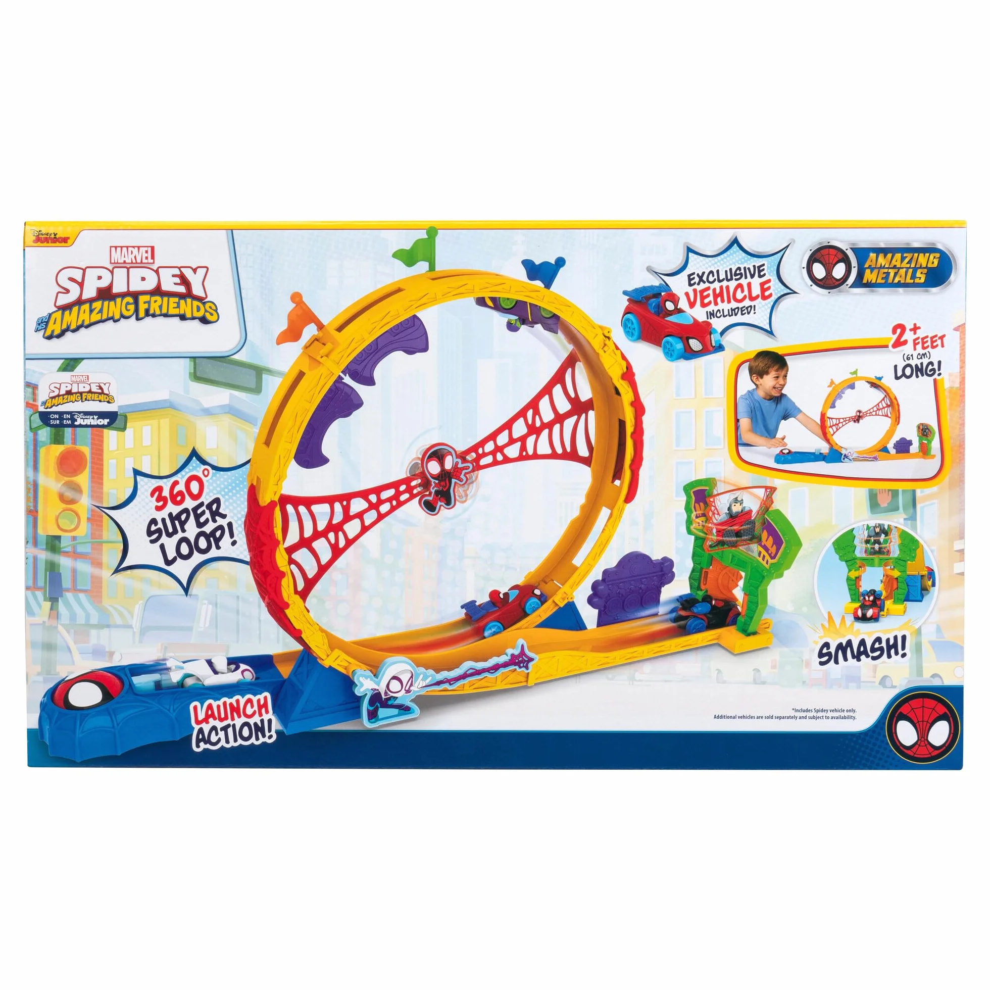 Spidey - Amazing Metals Super Loop Track Set