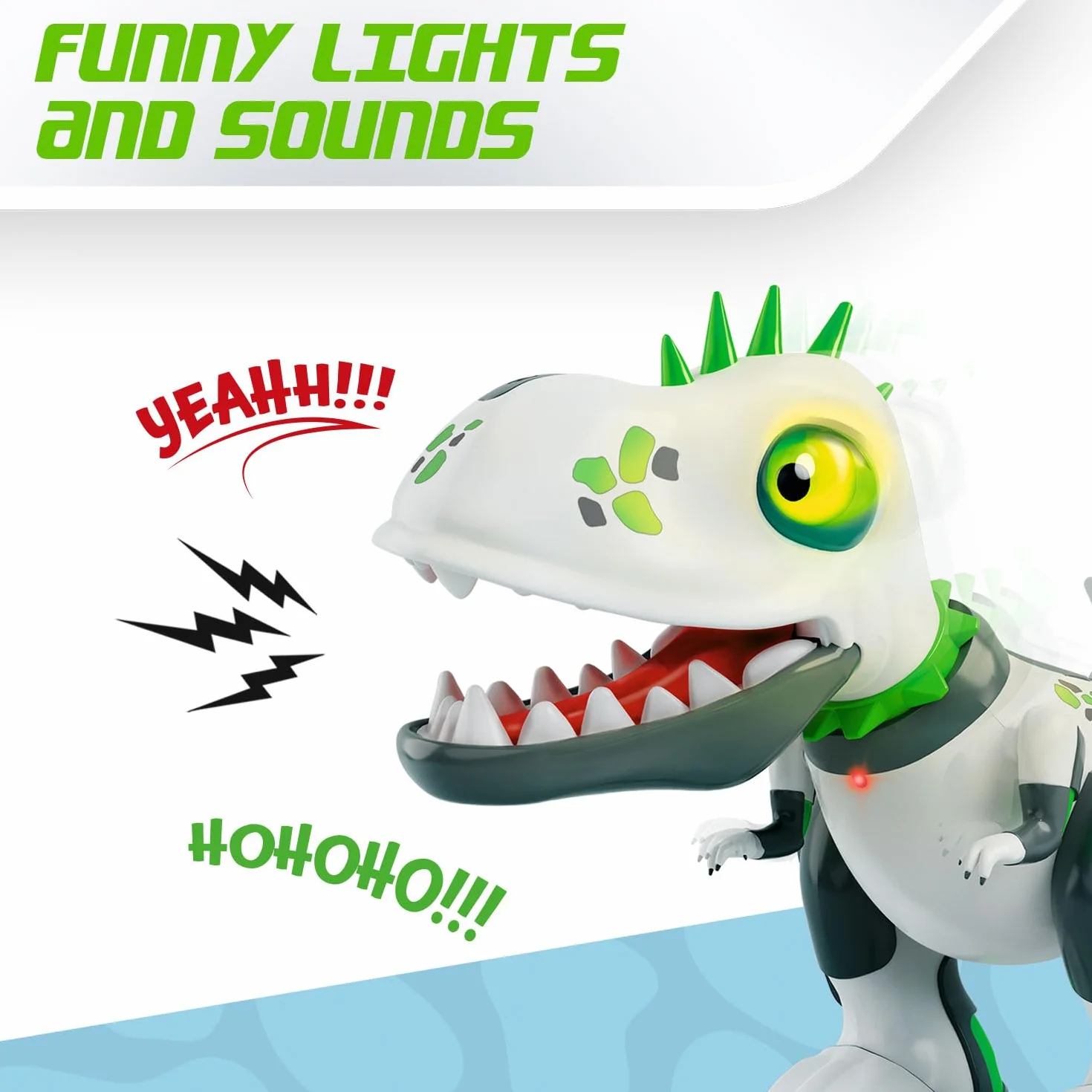 Xtrem Bots - Dinopunk | Robot Giocattolo | Dinosauri Per Bambini | Robot Bambini | Robots Telecomandato E Programmabile 20 Azioni Programmabili | Regalo Bambino 5 Anni