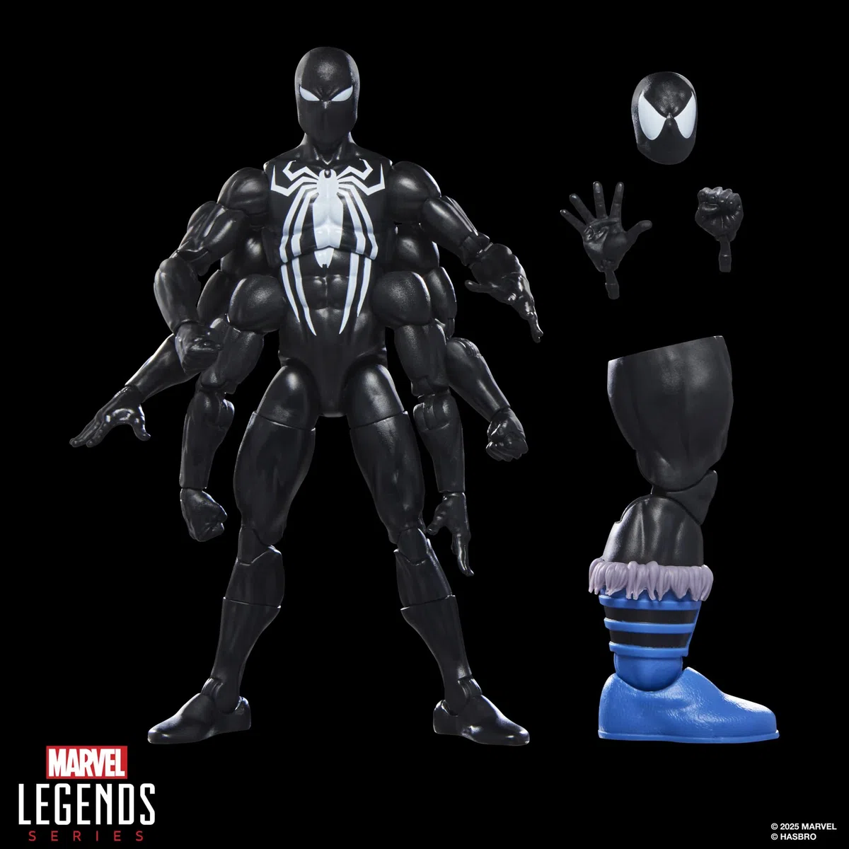 Hasbro Marvel Legends Series - Spider-Man Dark Avengers, action figure ispirata ai fumetti degli Avengers