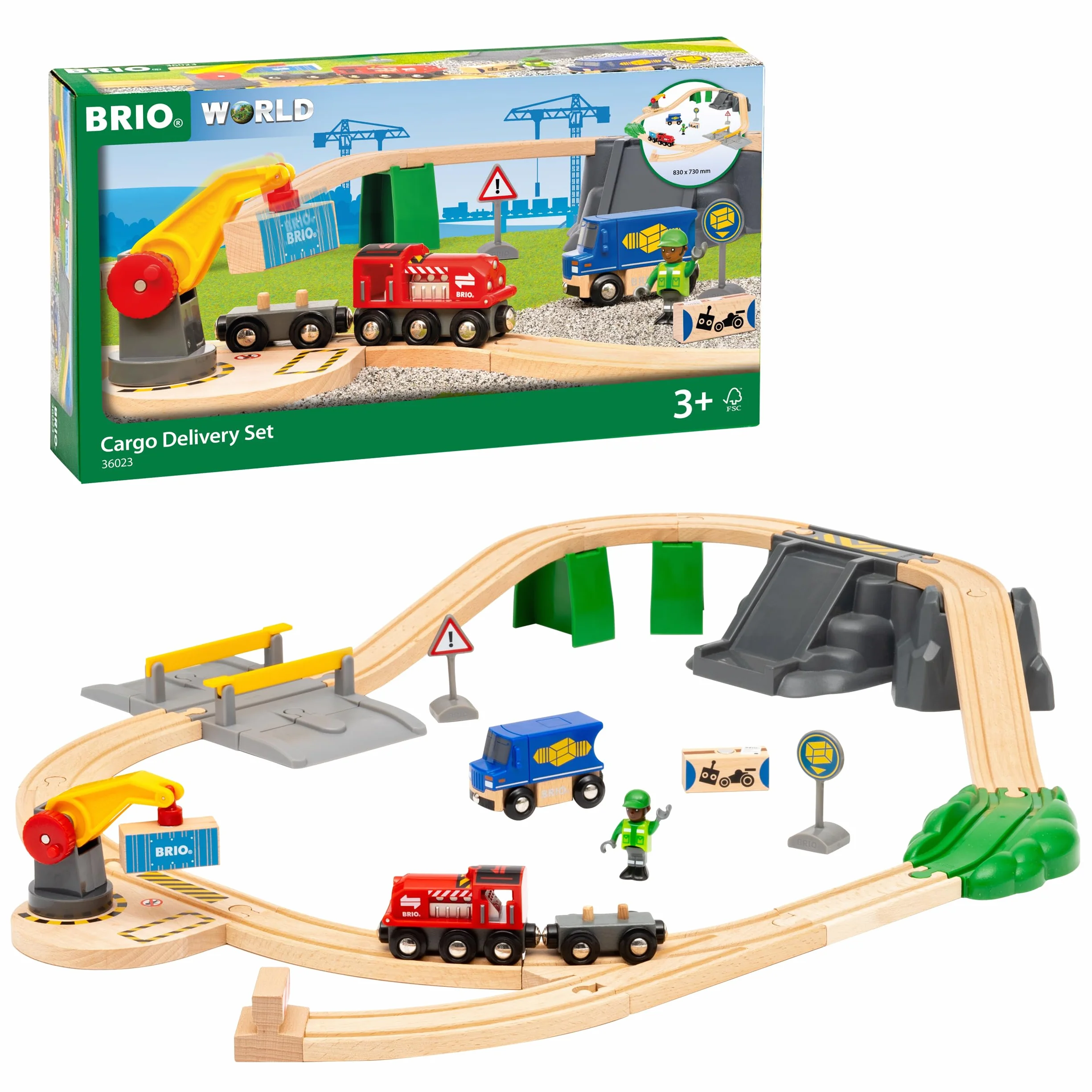BRIO World - Set di 29 tiranti in legno per bambini dai 3 anni in su, Amazon Esclusiva