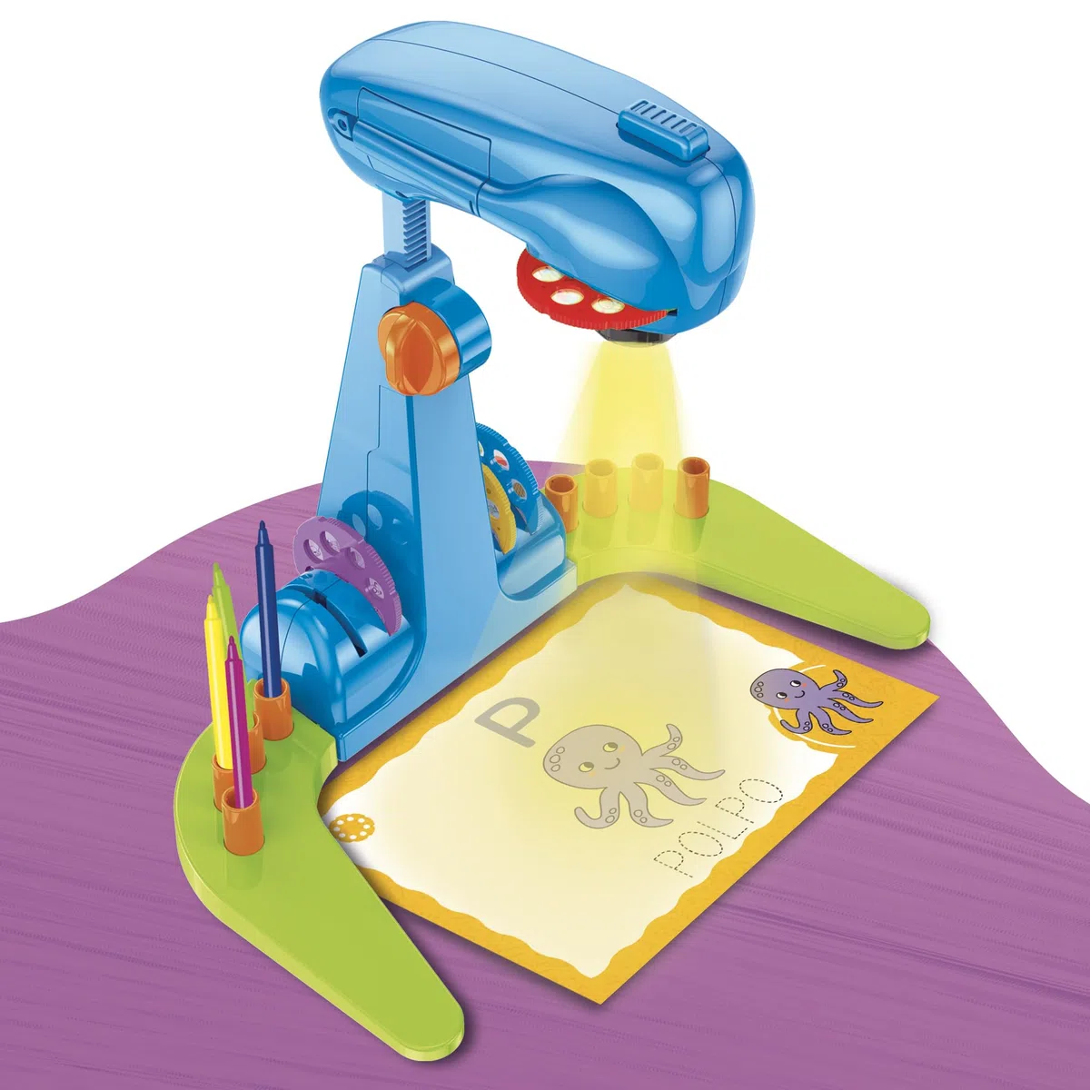 Lisciani Giochi - Carotina Proiettore scuola di lettura e scrittura