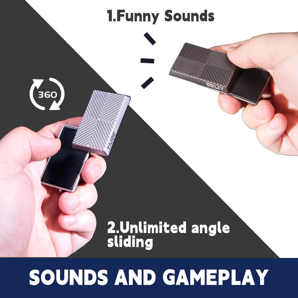 Fidget slider (Silver)