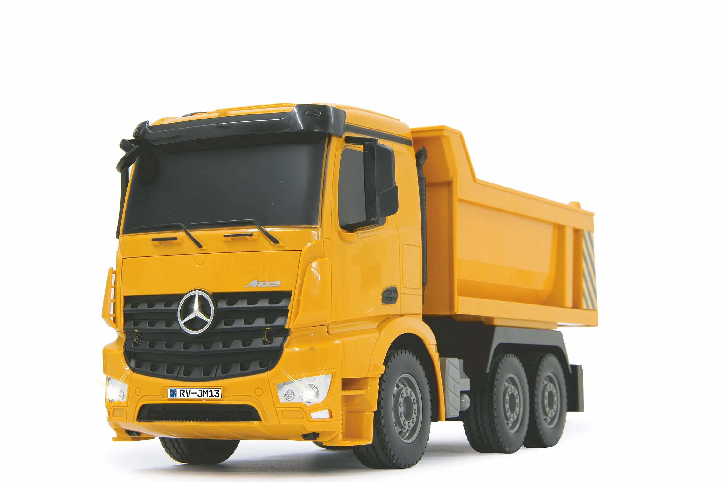 JAMARA 405108 - Autocarro C Cassone Ribal Mercedes Arocs 1:26, 2.4G