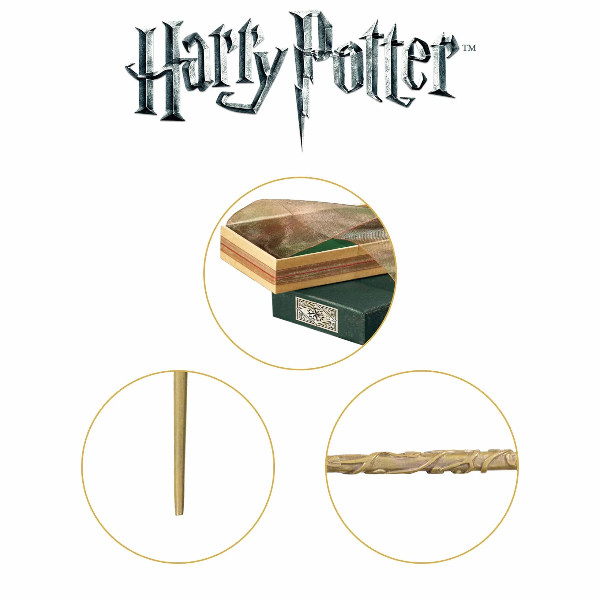 The Noble Collection Harry Potter: Hermione Granger Wand in Ollivanders Box by